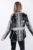 Blazer Bordado Mond - Preto