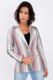 Blazer Listrado Maresias - Colorido
