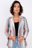 Blazer Listrado Maresias - Colorido