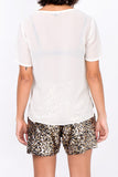 Blusa Básica Merlin - Off White  EUUUUUU Sergio