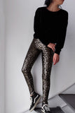 Calça Skinny Bordada Luna - Grafite