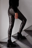 Calça Skinny Bordada Luna - Grafite