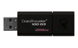 DT100G3/256GB - Pen Drive de 256GB USB 3.0 Data Traveler Série 100G3