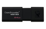 DT100G3/64GB - Pen Drive de 64GB USB 3.0 Data Traveler Série 100G3