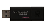 DT100G3/64GB - Pen Drive de 64GB USB 3.0 Data Traveler Série 100G3