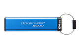 DT2000/64GB - Pen Drive de 64GB USB 3.0 Data Traveler Série 2000 c/ criptografia