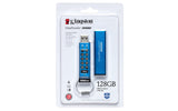 DT2000/128GB - Pen Drive de 128GB USB 3.0 Data Traveler Série 2000 c/ criptografia
