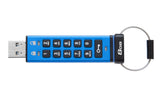 DT2000/8GB - Pen Drive de 8GB USB 3.0 Data Traveler Série 2000 c/ criptografia