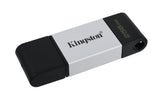 DT80/256GB - Pen drive de 256GB USB 3.2 Geração1 armanezamento tipo C Série 80.