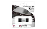 DT80/32GB - Pen drive de 32GB USB 3.2 Geração1 armanezamento tipo C Série 80.