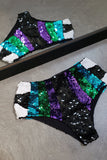 Hot Pant Bordada Disco - Colorido