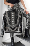 Jaqueta Perfecto Bordada Kim - Preto