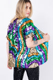 Kimono Bordado Ray - Dourado