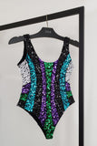 Body Bordado Disco - Colorido