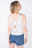 Regata Bordada Jenne - Off White
