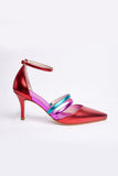 Scarpin Metalizado Grace - Colorido