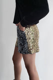 Shorts Bordado Sole - Bicolor