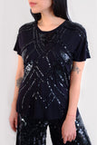 T-shirt Bordada Jenne - Preto