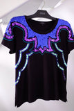 T-shirt Bordada Oden - Preto