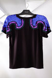 T-shirt Bordada Oden - Preto