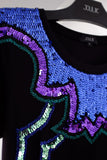 T-shirt Bordada Oden - Preto