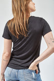T-shirt Bordada Bowie - Preto