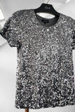 T-shirt Bordada Luna - Grafite