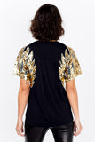T-shirt Bordada Milly - Preto