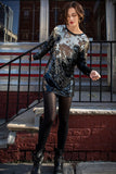 Vestido Bordado Oden - Preto