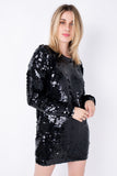 Vestido Bordado Sole - Preto